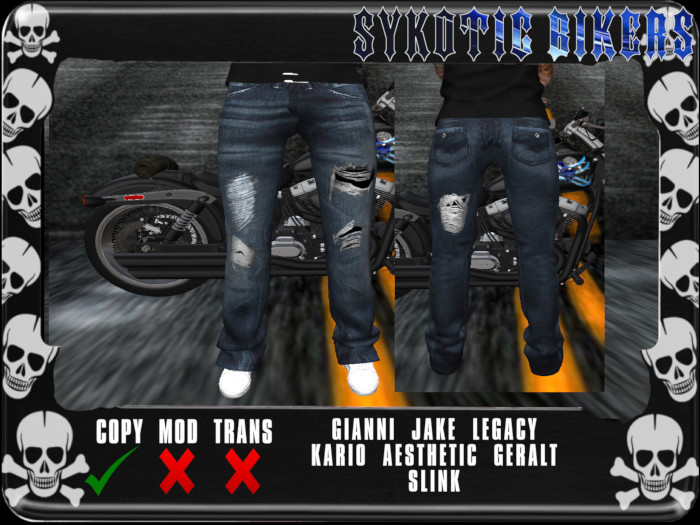 Ripped Rider Jeans