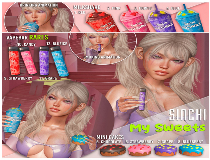 10. SINCHI - VapeBar [Candy] RARE