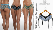 Shiloh Shorts Light Blue Denim - Jeans - Maitreya, Petite, Legacy, Reborn, Rolls - FashionNatic