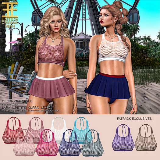 Entice - Cherry Popsicle Top - LnL FATPACK