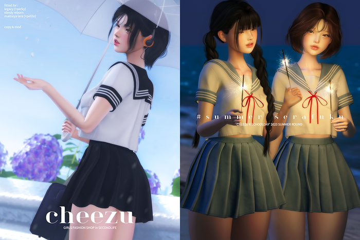 cheezu. summer serafuku : maitreya