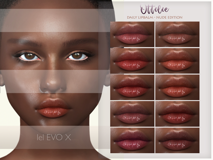 OTTILIE - Daily Lipbalm - Nude Edition