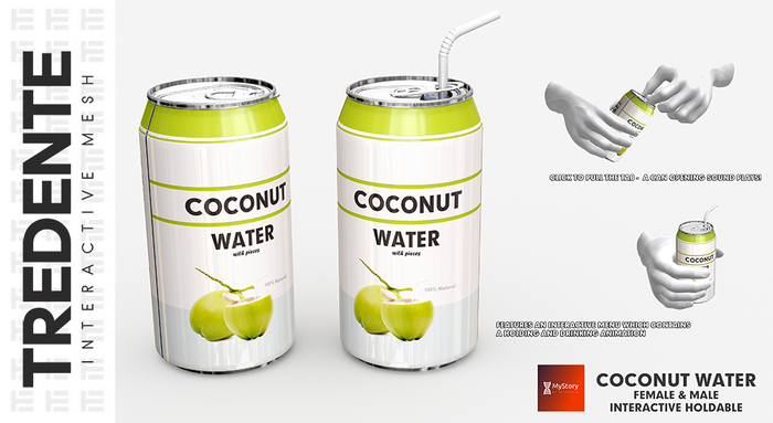 Tredente // Coconut Water (Packed)