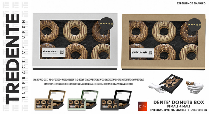 Tredente // Dente' Donuts [GREEN] (Packed)