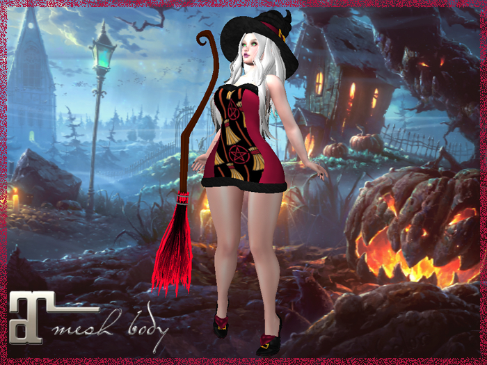 --{Mefy's}-- Witch Maitreya Outfit 8