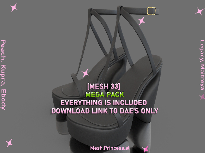 [MeshPrincess MEGA PACK] [MESH 33]