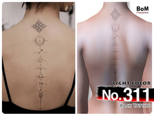 (Back Tattoo) No.311 Light Color - BoM