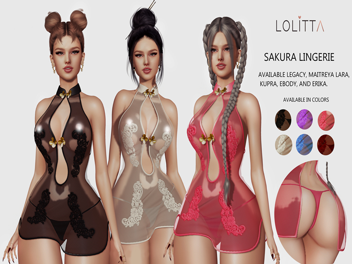 .:LOLITTA:. Sakura Lingerie (Pink)