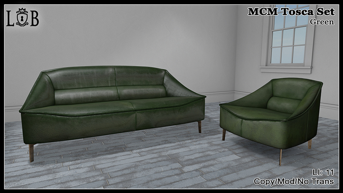 ~L:B~ MCM Tosca Set - Green 