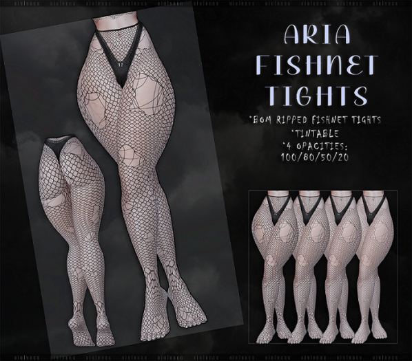 {violxnce} Aria Fishnet Tights