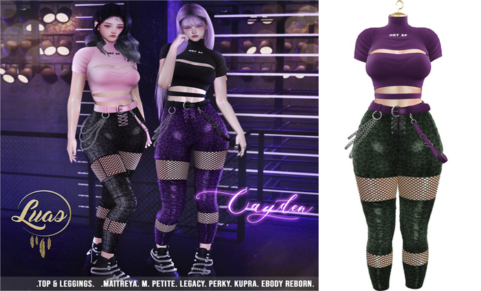 Luas Cayden Green & Grape