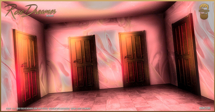 Rose Dreamer Backdrop - The Bearded Guy
