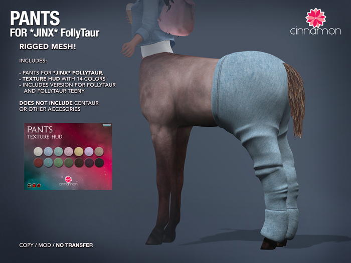 *CINNAMON* Jinx Centaur - Pants FollyTaur
