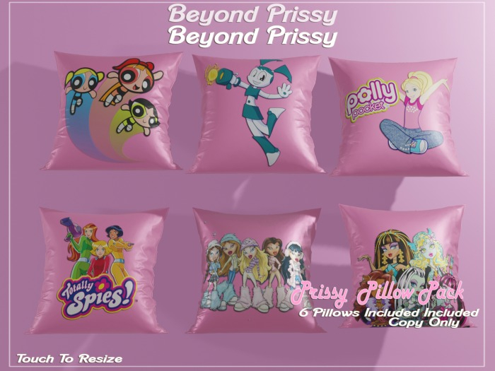 /// BP Prissy Pillow Pack - Add To Unpack