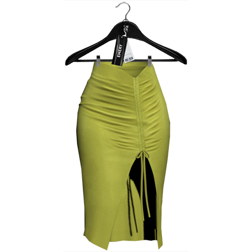 Emery Cleveland Midi Skirt Lime