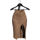 Emery Cleveland Midi Skirt Nude
