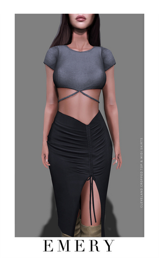 Emery Cleveland Cropped Top Fatpack
