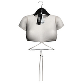Emery Cleveland Cropped Top Off-White