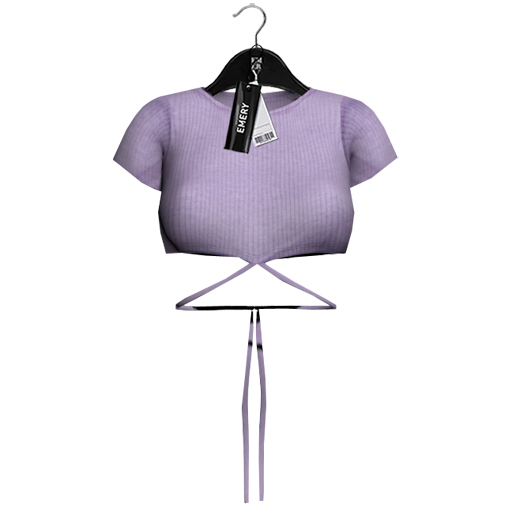 Emery Cleveland Cropped Top Lav