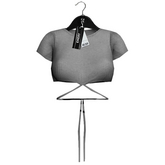 Emery Cleveland Cropped Top Grey