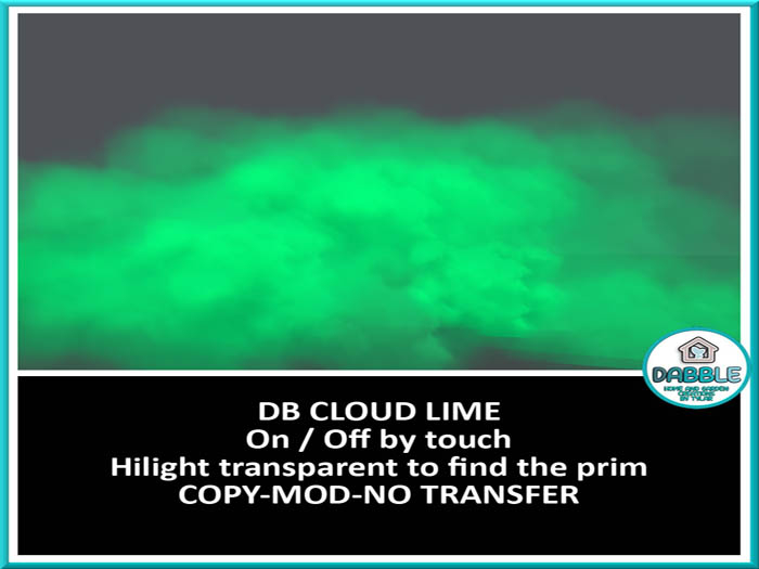 DB CLOUD LIME  add me