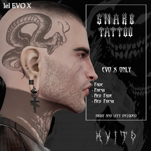 [KVITO] Snake Tattoo