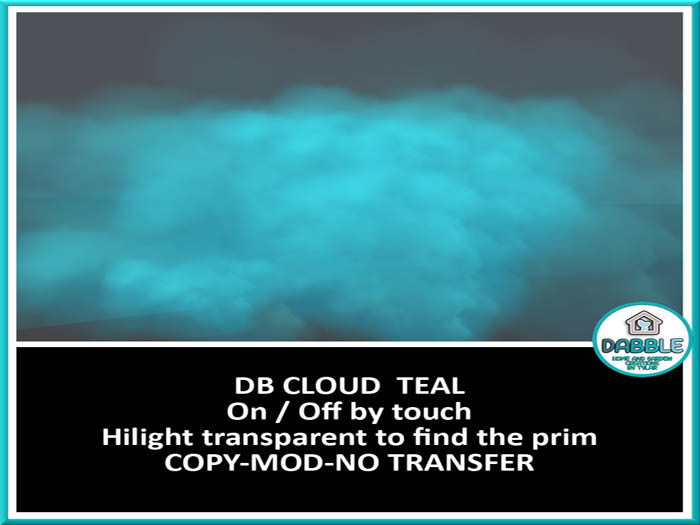 DB CLOUD  TEAL  ADD ME