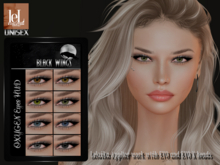 BLACK WINGS OXYGEN EYES 8 COLORS