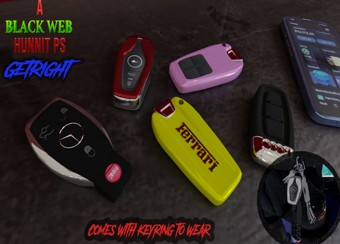 Bw//Ahp//Gr - FASTBOII Keyrings FP