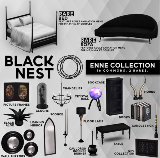BLACK NEST / Enne Candlestick