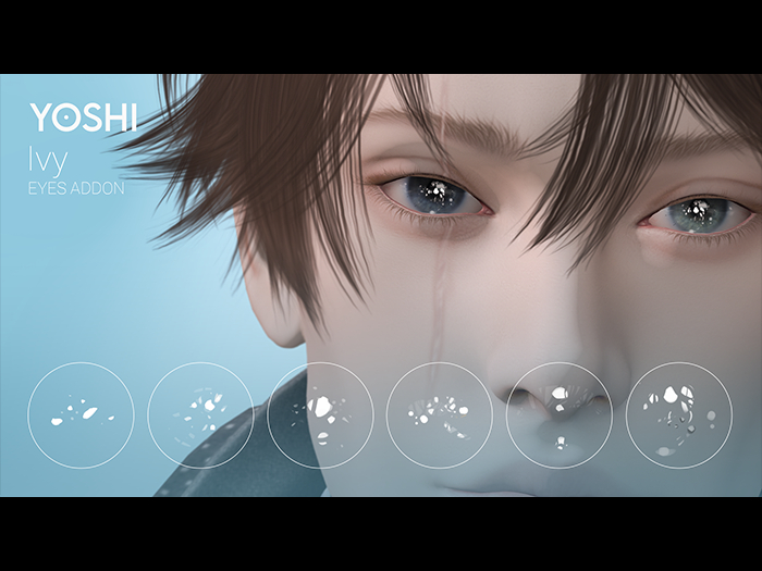 YOSHI - Ivy Eyes Sparkle Addon - eye's addon - sparkles
