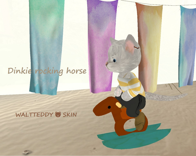 Dinkie size Rocking horse