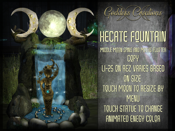 )O( GC: Hecate Fountain 