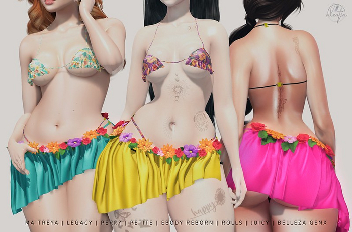 [Aleutia] Auli'i Bottom - FATPACK - eBody Reborn