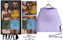 Frayed - Enid Skirt - Lilac