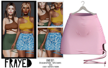 Frayed - Enid Skirt - Pink