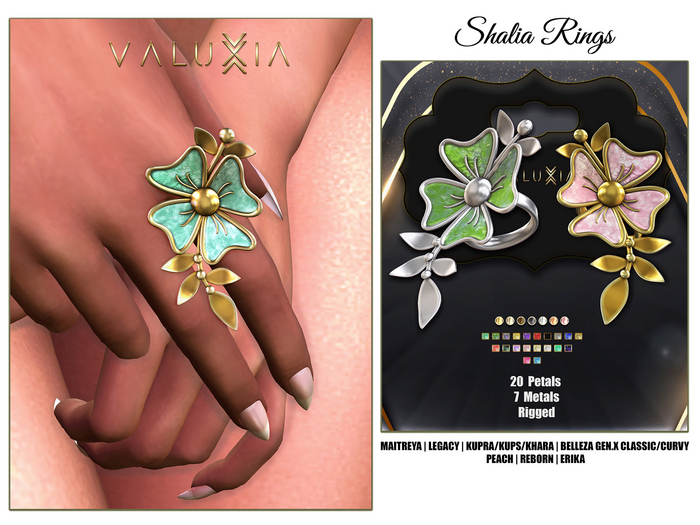 VALUXIA - Shalia Rings