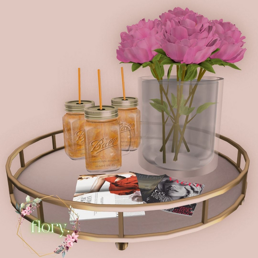 flory. - Decor Tray - Ice Tea
