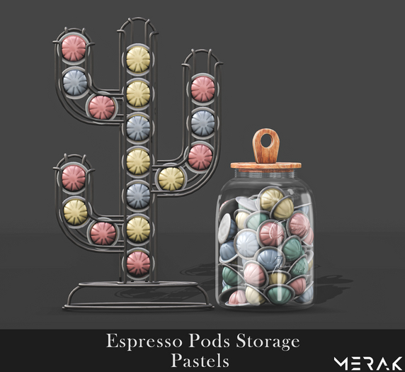 [Merak] - Coffee Pods Storage - Light