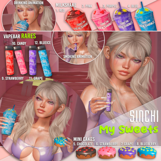 08. SINCHI - Mini Cake [Blueberry]
