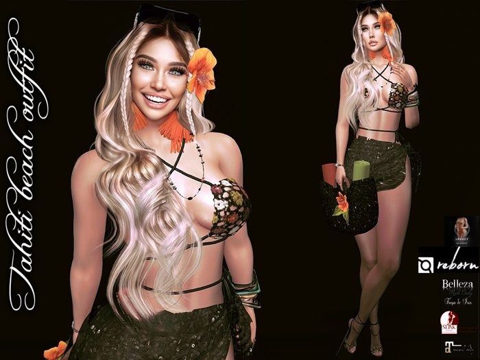 TAHITI BEACH OUTFIT