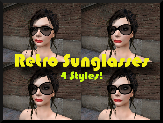 Retro Sunglasses (BOXED)