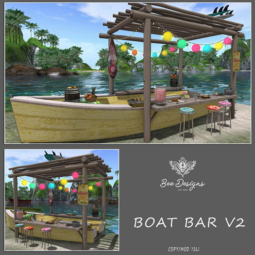 Bee designs  Boat bar V2