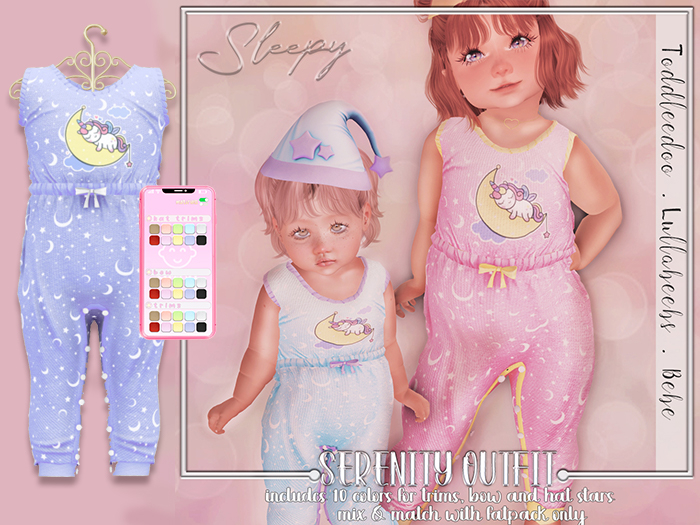 sleepy. Serenity -purple-