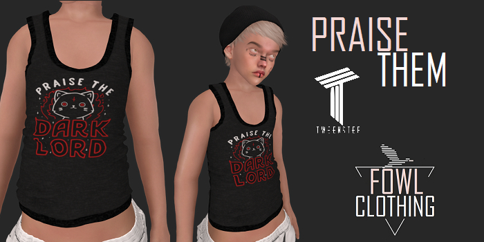 FOWL Clothing -TWEENSTER Tank// PRAISEthem