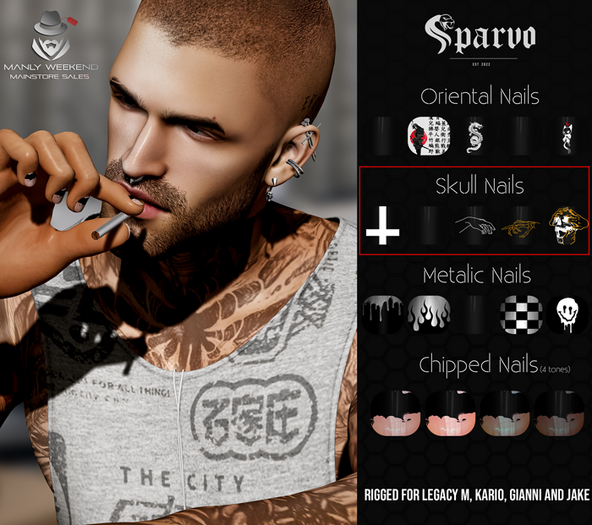 [SPARVO] Skull Nail
