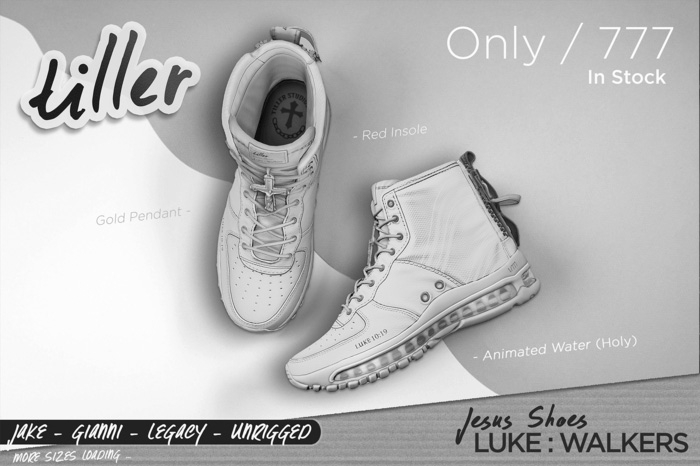 Tiller // Jesus Shoes (LUKE:WALKERS) [DEMO]