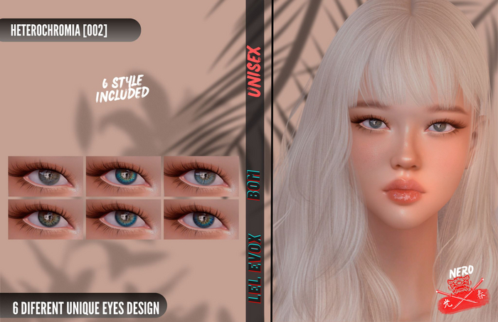 =Nero Lab=[Hetrochromia 002] Lel Evox [eyes]
