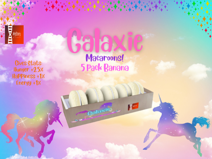 Banana Macaroon Box 5pk