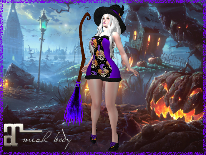 --{Mefy's}-- Witch Maitreya Outfit 18